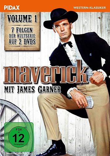 Maverick Vol 1 Sieben Folgen der legendären Westernserie mit James Garner Pidax Western-Klassiker DVD 1960