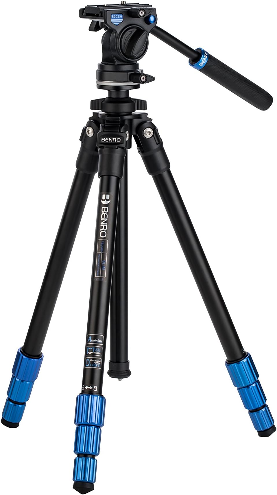Benro Slim Video Kit - Aluminum (TSL08AS2CSH)