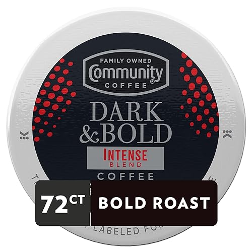 Vista 36 de Community Coffee Dark & Bold Espresso Roast - 12 cápsulas de café tostado extra oscuro, compatible con cafeteras Keurig 2.0 K-Cup, 12