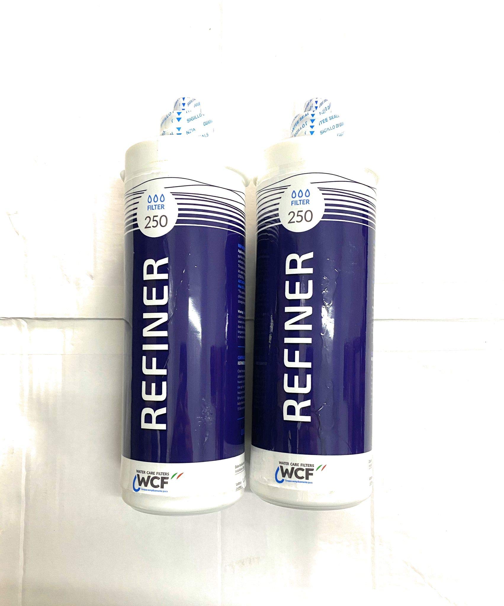 Filtro Acqua Potabile WCF 250 - Raffinatore Per Depurazione Acqua, Confezione Da 1 Pezzo