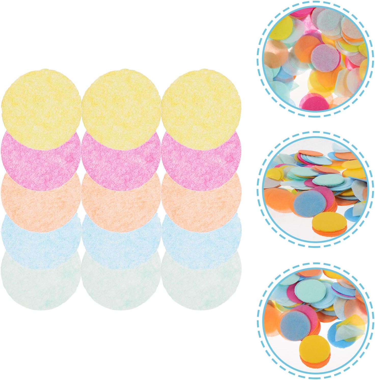 Colorful Dot Confetti 100g Wedding Table Scatter Birthday Party Paper Confetti Wedding Shower Decoration Fiesta Party Supplies