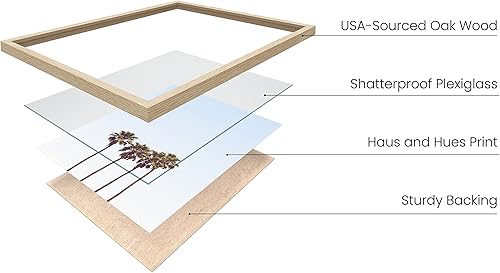 Miniatura 2 de HAUS AND HUES Juego de 4 impresiones artísticas para pared de playa, decoración náutica con temática oceánica, impresiones artísticas de playa