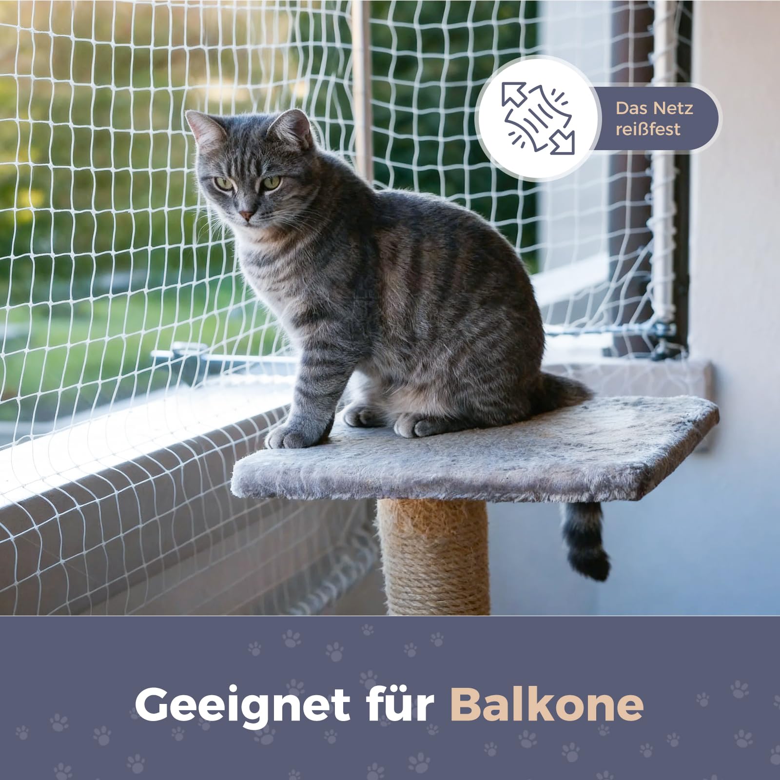 Filet De Protection Pour Chats, Filet Pour Balcon, Renforcé