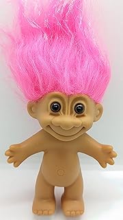 Yellow Haired Troll 4.5 Inches TallQ