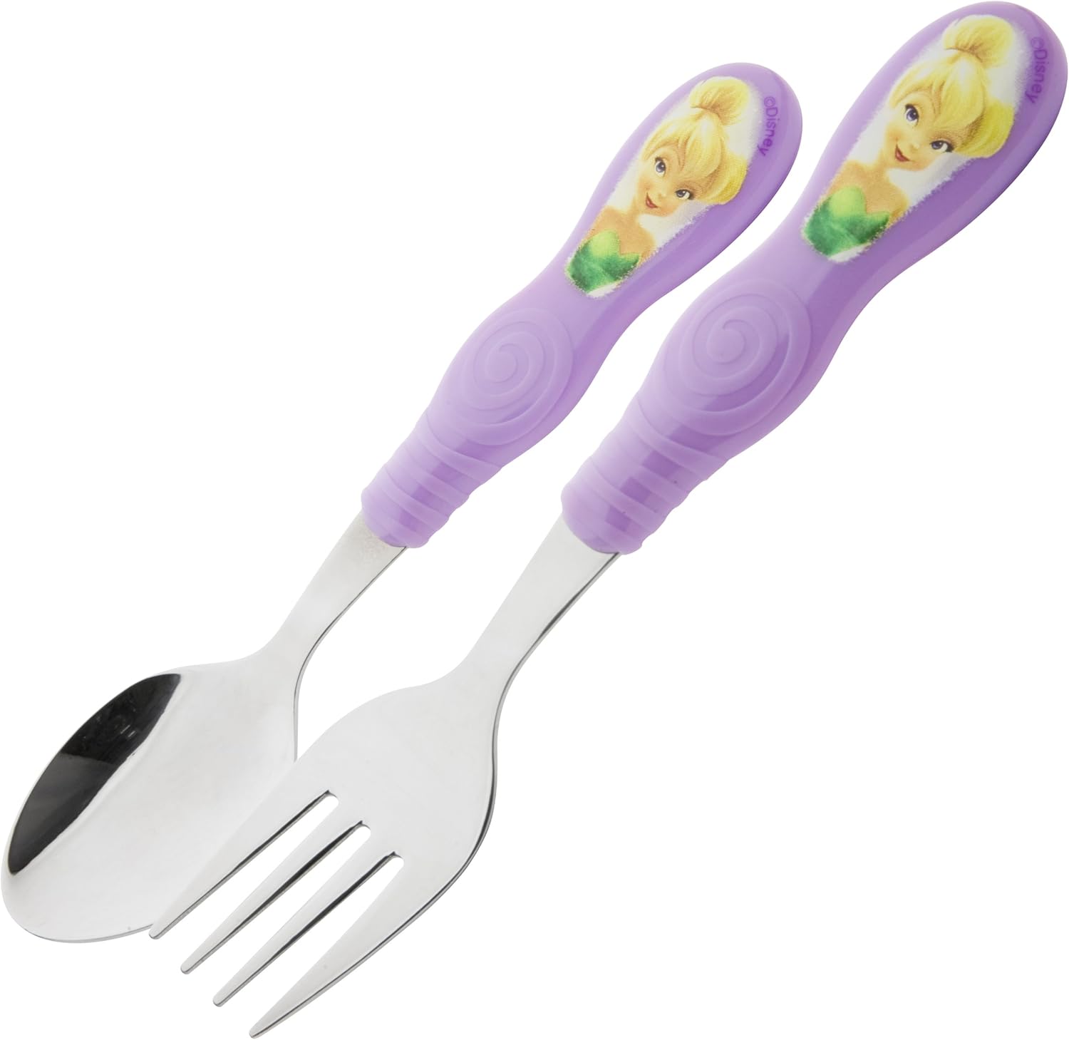 Zak! Designs Easy Grip Flatware, Children's Spoon and Fork