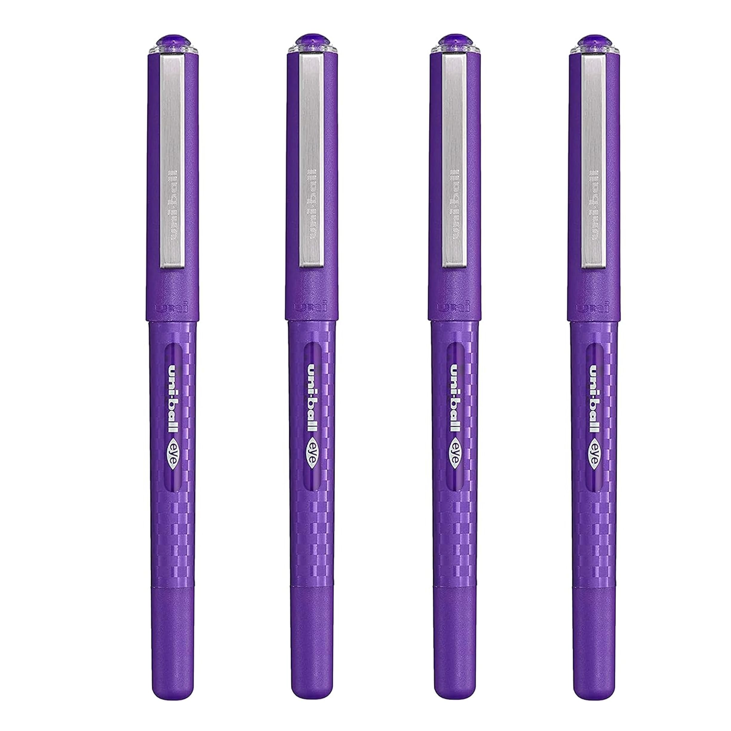Penna Uni-ball EYE UB-157D - Inchiostro Liquido 0.7mm Viola Confezione Regalo - Foto 8