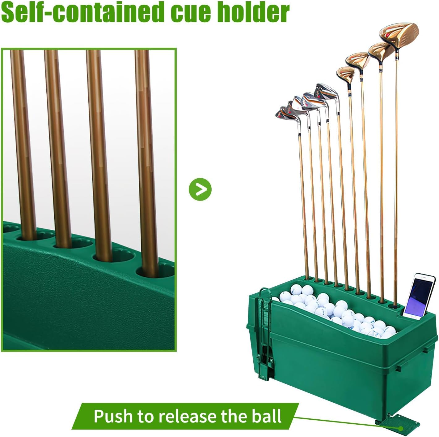 Golfball Spender Automatische Abschlagmaschine Kein Strom Erforderlich Golf Ball Spender Golf Training