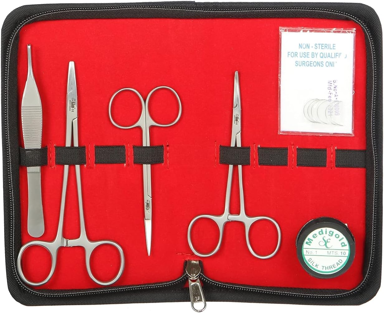 Anmol Complete Suture Practice Kit, Advanced Surgical Instruments