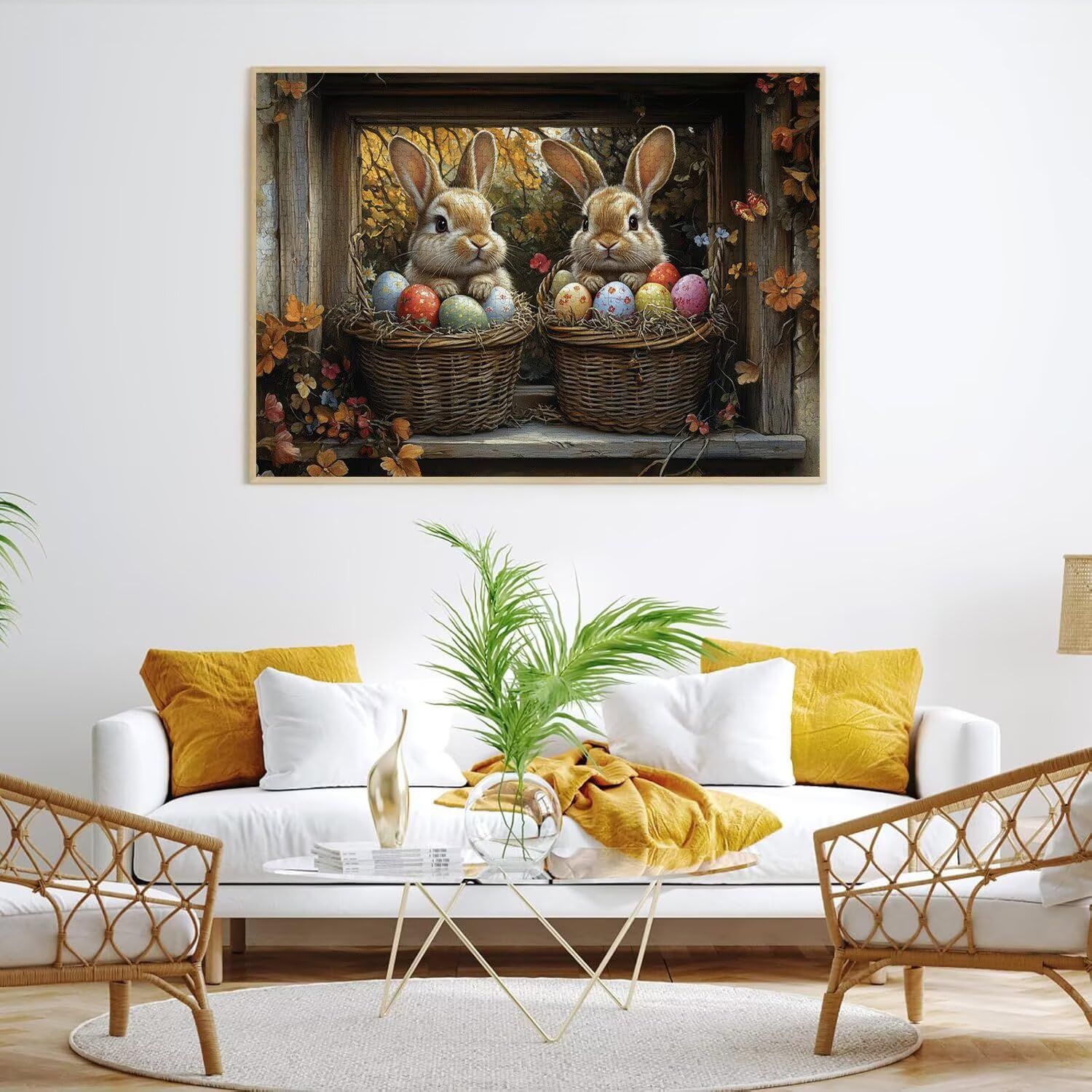 Puzzle 3000 Pezzi Coniglio Puzzle Legno Pianta, n-769