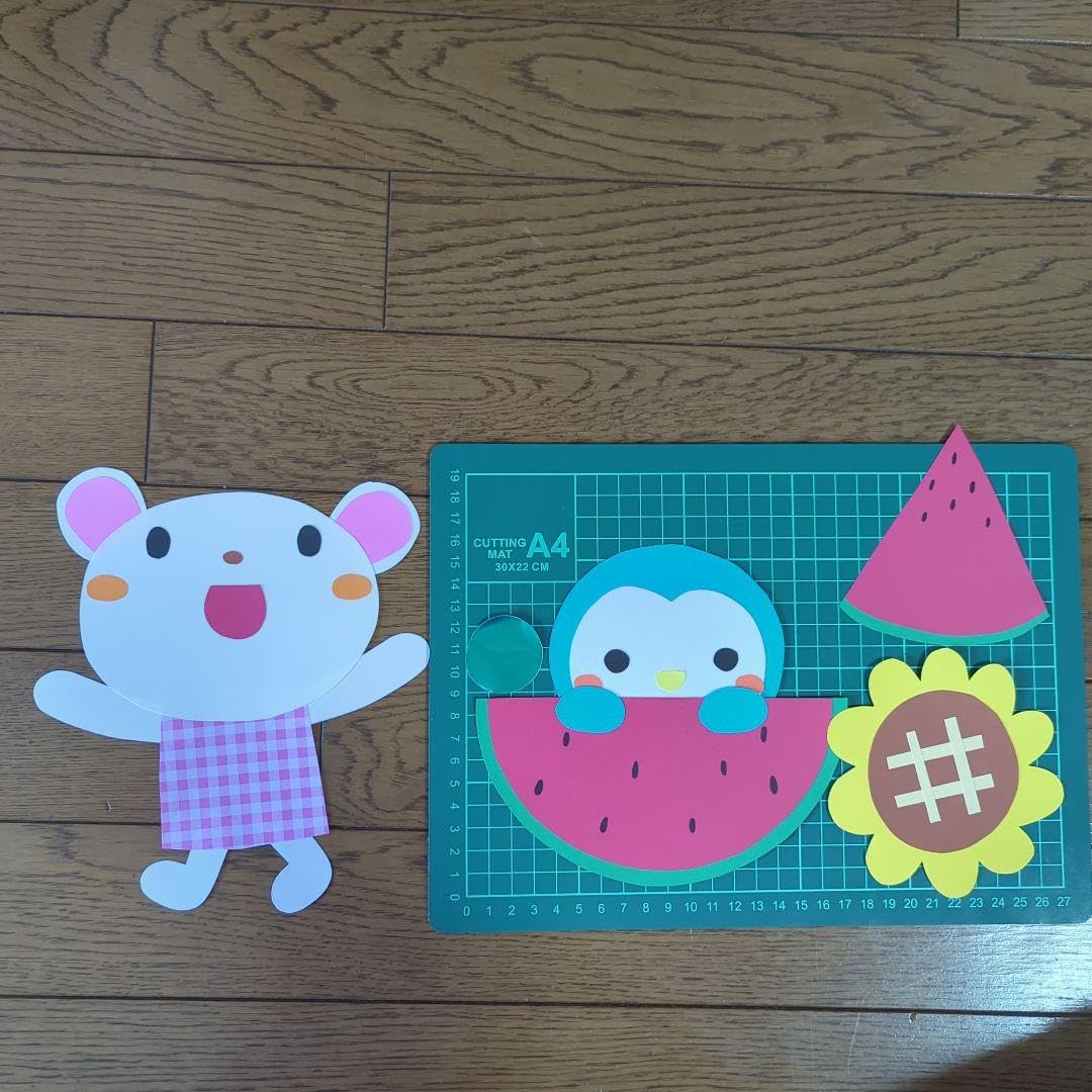 トールペイント女の子置物ひまわりのかかしくん壁掛け トールペイント