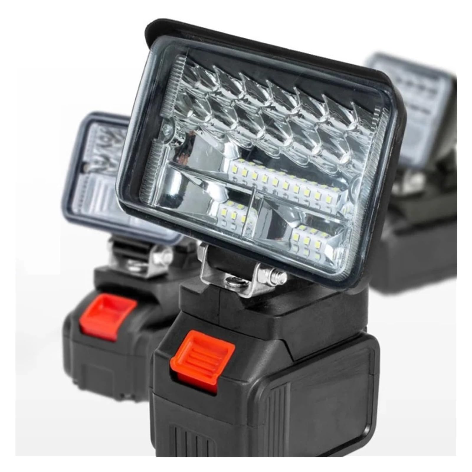 18V Li-Ionen-Akku LED-Arbeitsleuchte 3/4 Zoll Taschenlampe Tragbare Notfall-Flutlampe Campinglampe Superhelle Lichter(Only 8inch light)