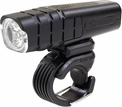 Serfas Verdadero 1300 luz de bicicleta faro de bicicleta conducción nocturna 1300 lúmenes