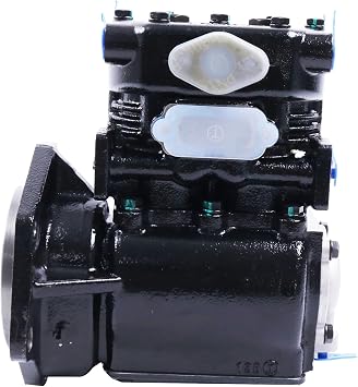 FridayParts Air Brake Compressor 1W-6473 1W6473 Compatible for Caterpillar CAT 120G 12G 130G 518 528 930 Engine 3304 3306