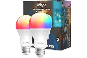 1100 Lumens WiFi & Bluetooth Mesh Enhanced Smart Light Bulbs