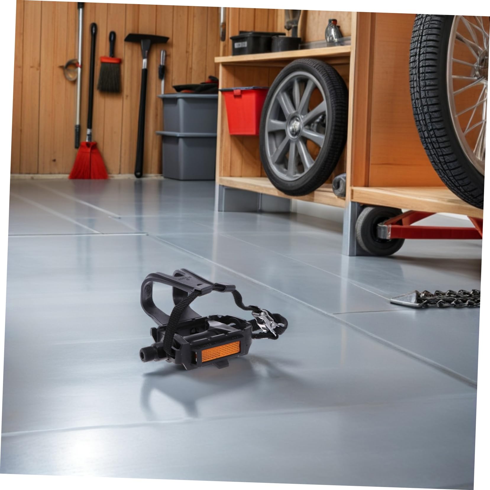 Didiseaon 2pares Correas para De Bicicleta Estática Ajustables Correas De Nailon Antideslizantes para y Ciclismo Al Aire