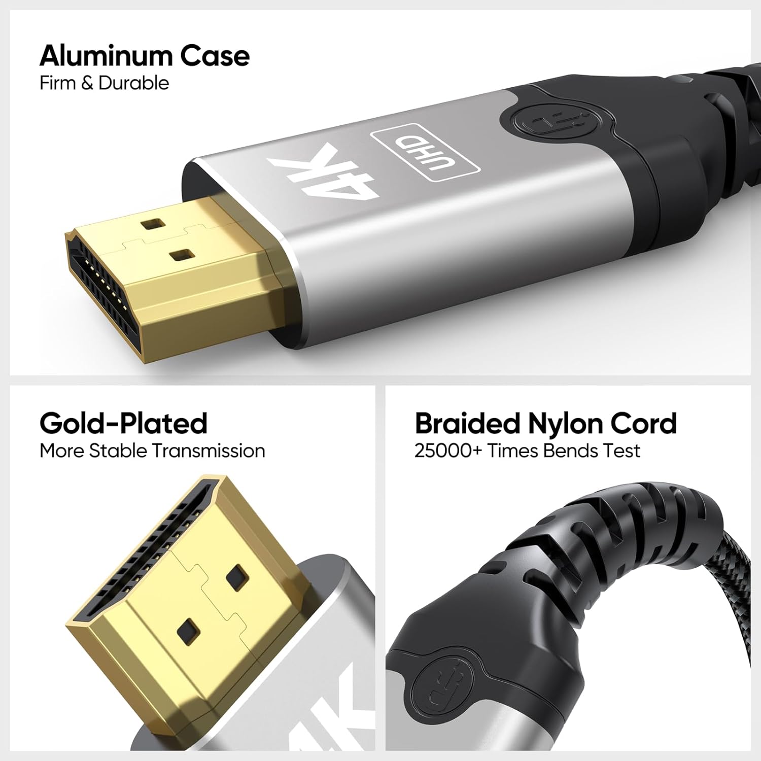 USB C to HDMI Cable 3ft Pack of 10, 4K@30Hz/1080P@120Hz One-Directional Type C Thunderbolt 3/4/5 Compatible to HDMI Cord for Phone, iPad, PC, Laptop to Monitor, TV, Projector