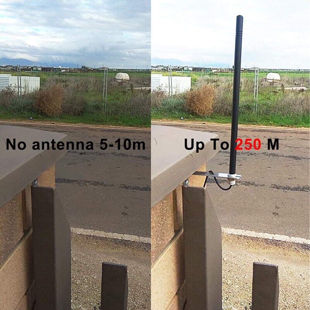 Antenne 868 MHz, Outdoo à gain élevé pour Garador Hormann pour télécommandes Marantec Sommer