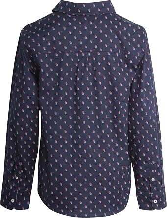 Ben Sherman Boys' Dress Shirts - 2 Pack Long Sleeve Button Down Shirts with Chest Pocket - Collared Shirts for Boys (8-18)