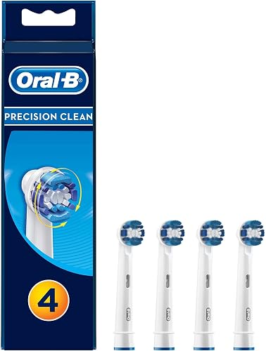 Oral-B EB20 Precision Clean Replacement Toothbrush Head 4-Piece Set