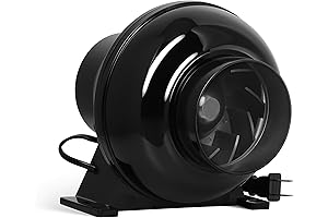 HealSmart 4 Inch Duct Exhaust Fan