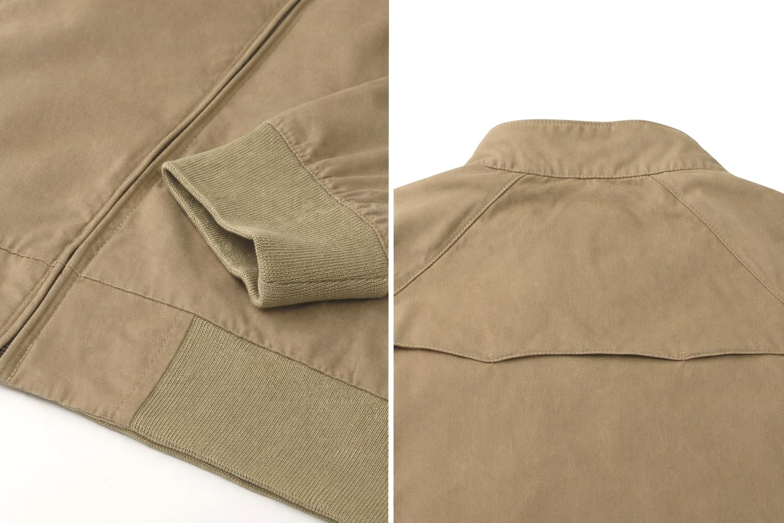 Xact Giacca Classica Harrington Cotone Transizione Uomo, Fodera Quadri