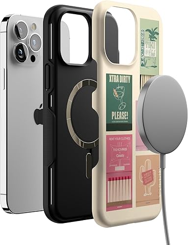 Miniatura 178 de Casely Funda para iPhone 13 Pro Max Jardín dorado Floral de girasol amarillo Compatible con MagSafe Diseño protector audaz Jardín Dorado