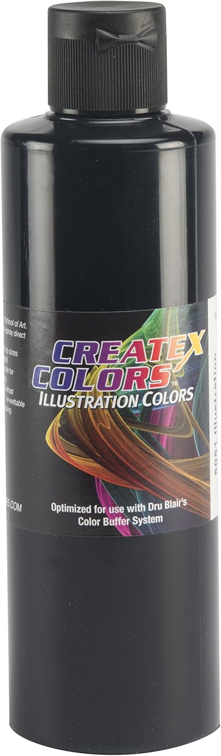 Createx Colors Paint for Airbrush, 8 oz, Illustration Sepia