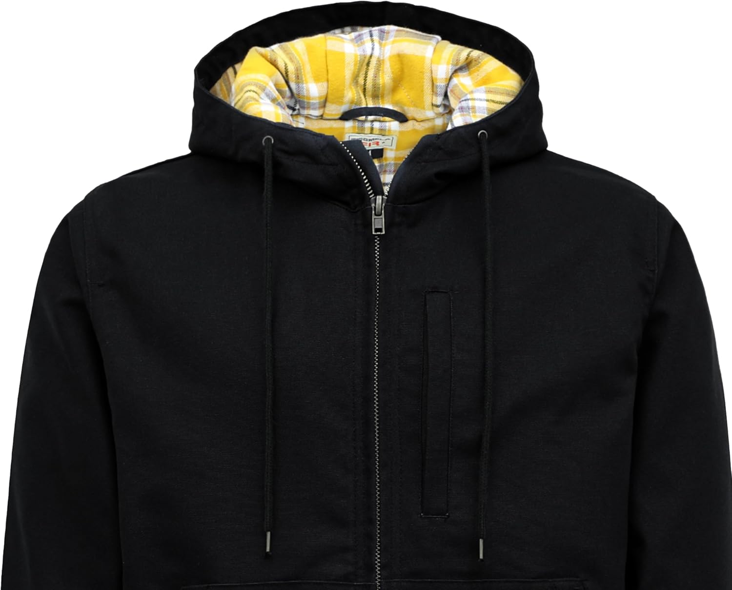 TICOMELA FR Jackets for men Flame Resistant Duck Hoodies Insulated Hooded Coat Outwear Water Repellent Oil Resistant - Image 5