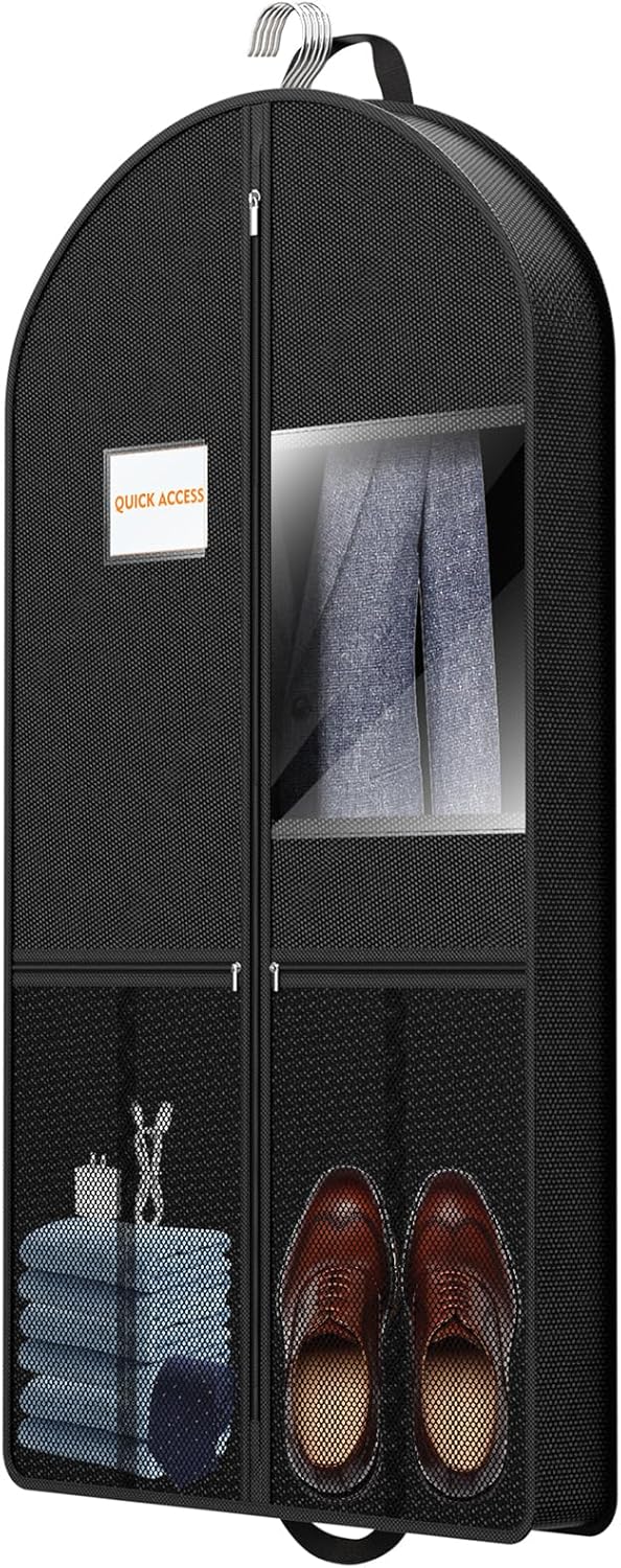 Suit Garment Clothes Travel Bag: 43 inch Lightweight...