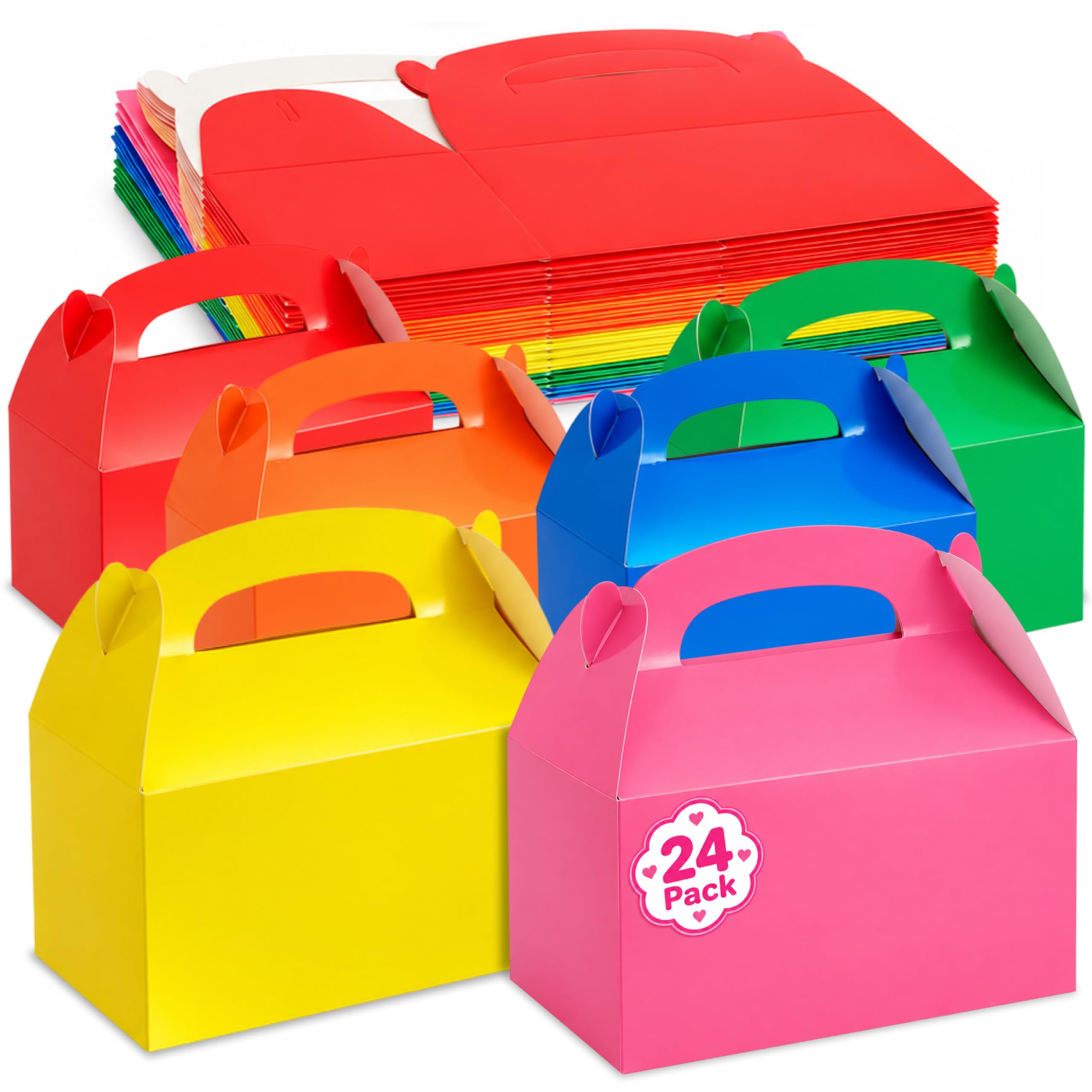 Amazon.com: BLUE PANDA Party Favor Boxes - 6.2 x 3.5 x 3.6 In, 24