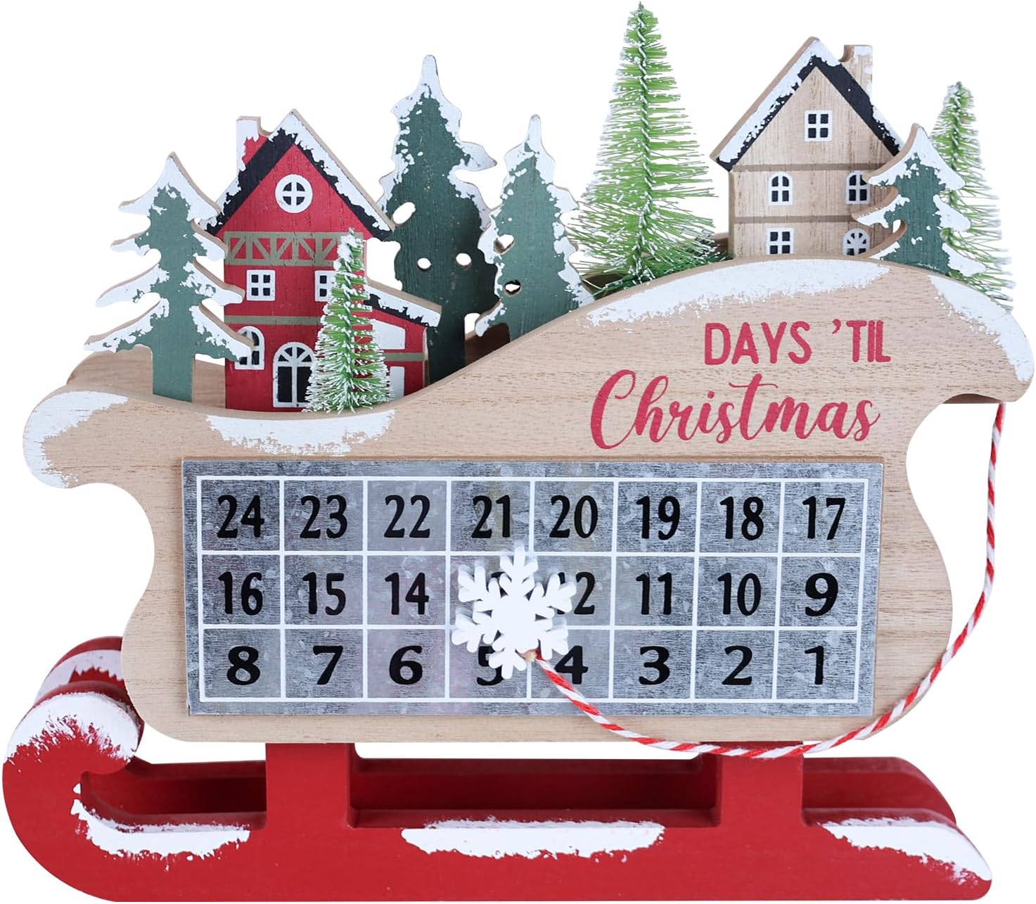 Amazon com: MEETYAMOR Christmas Countdown Large Size Wood Christmas Amazon com: MEETYAMOR Christmas Countdown Large Size Wood Christmas