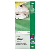 Avery® File Folder Labels on Mini-Sheets® – view 1