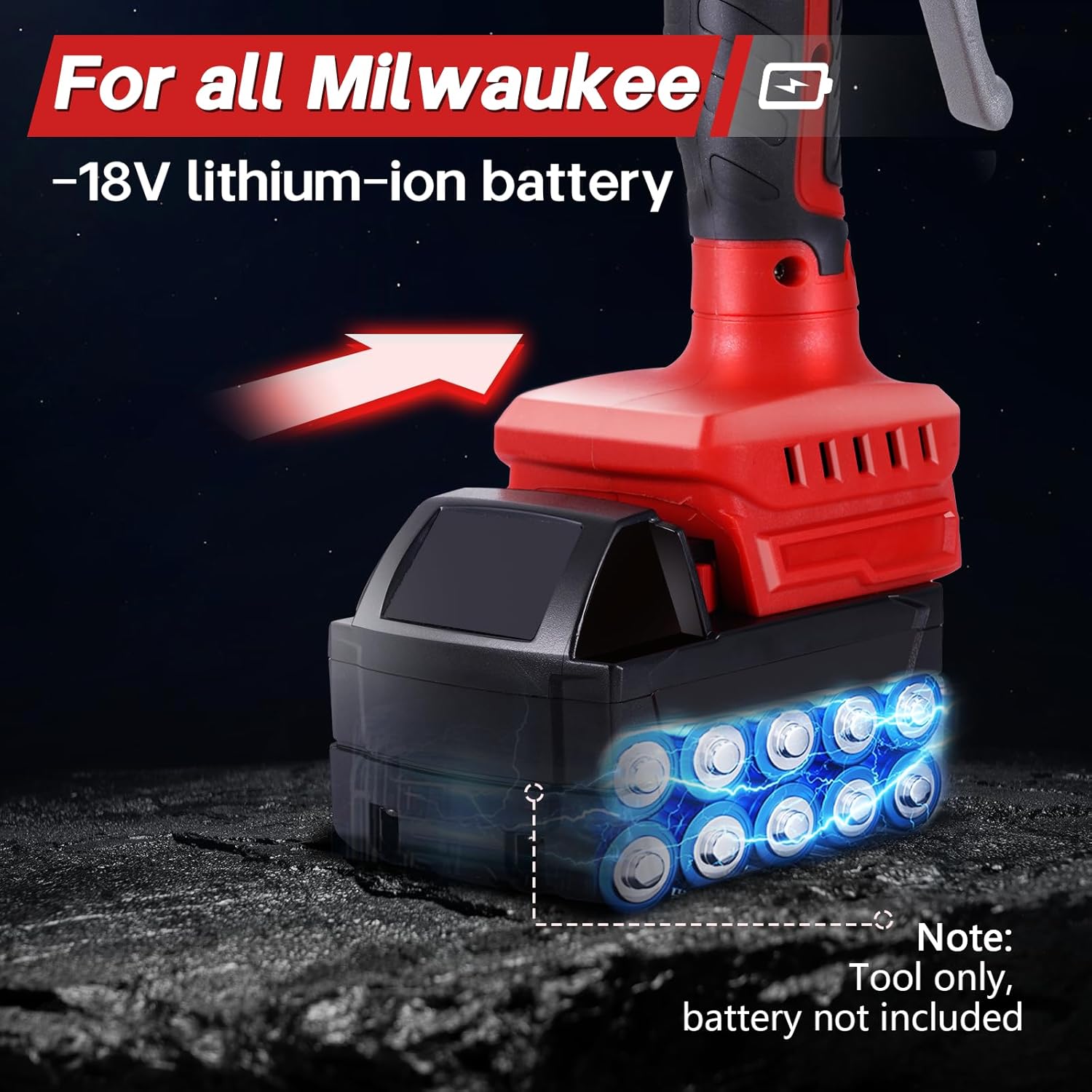 YJINGRUI Tile Vibration Leveling Machine, for Milwaukee 18V Max Battery, Cordless Tile Installation Tool, Tiler Vibrator Tool with 8 Speed, Suction Cup, Digital Display for Floor Wall (No Battery)