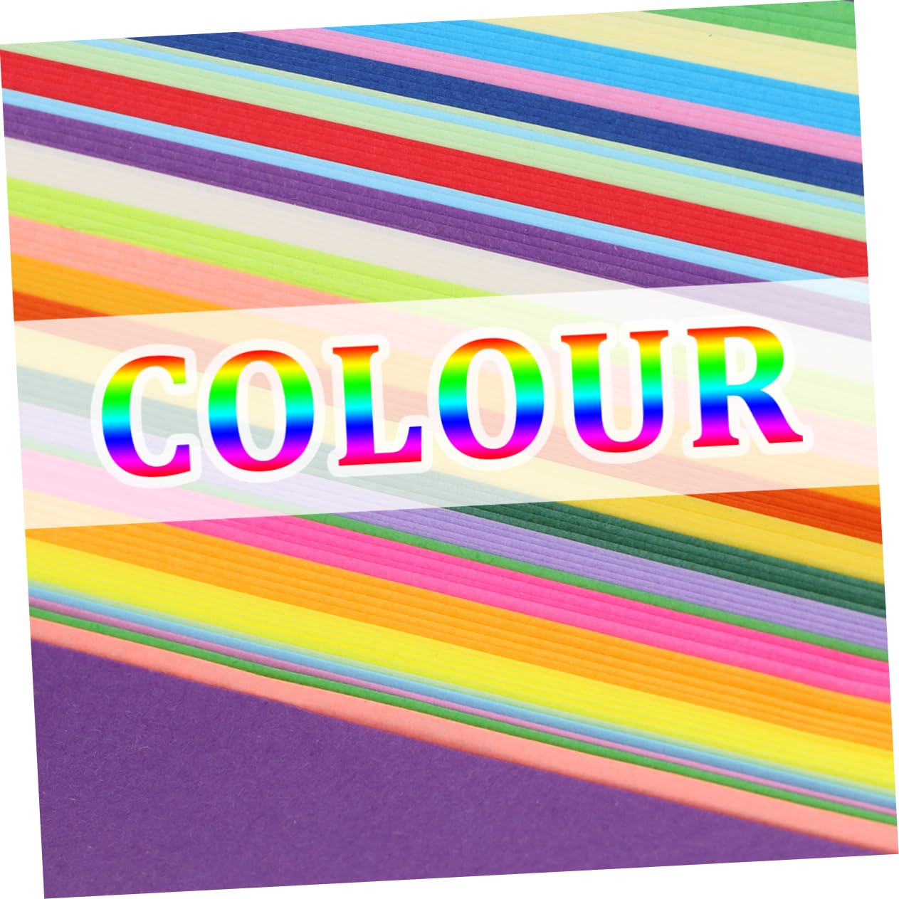 DOITOOL 2 Sätze Doppelseitiges Origami Papier Buntes Faltpapier M² Handcraft Papier Für Diy Bastelprojekte Schule Party Dekoration 100 Stück * 2