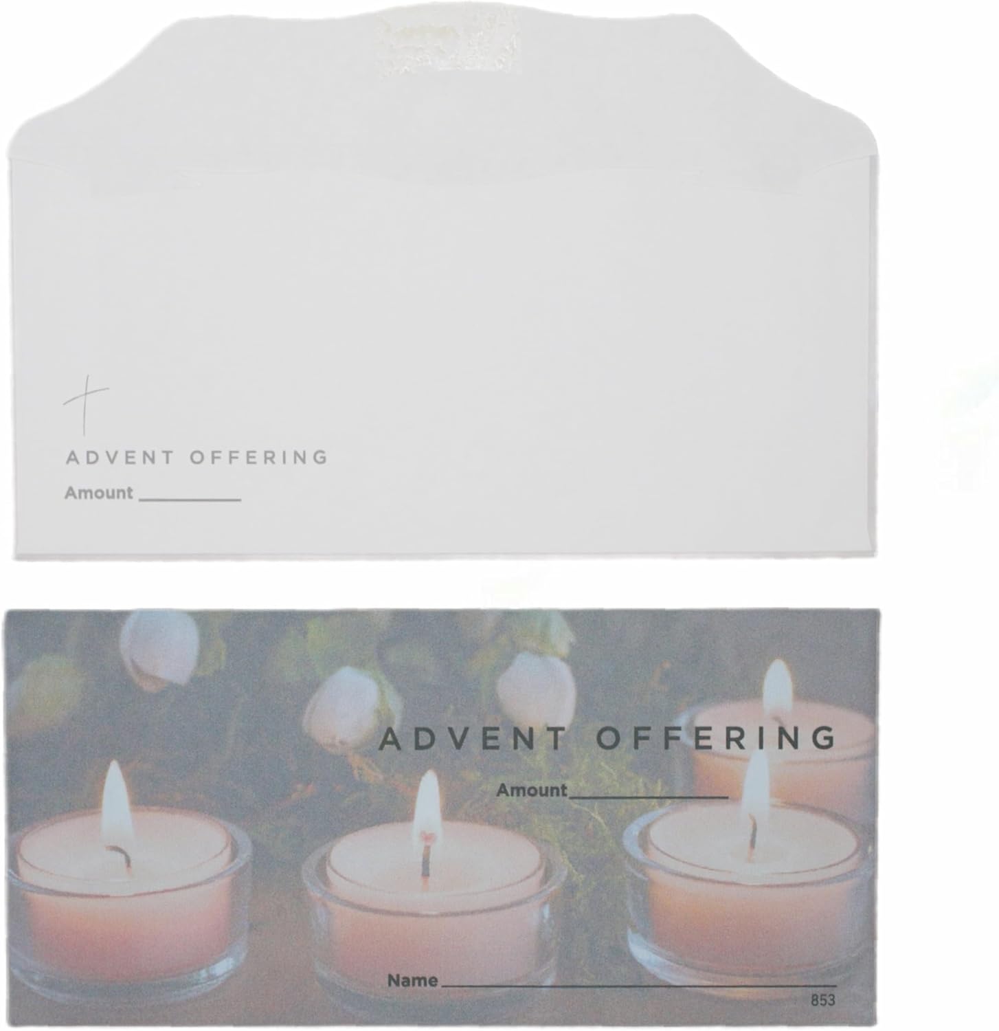 Advent Offering Envelopes for Church | 3" x 6 5/16" (500)