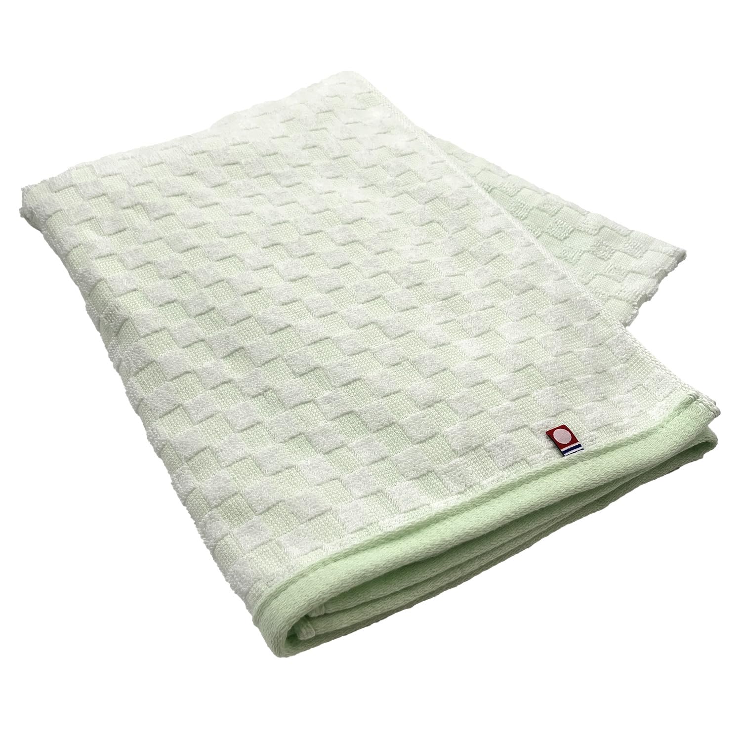 Imabari Towel Pocotton Bath Towel Green Cotton 26x46in Made in Japan