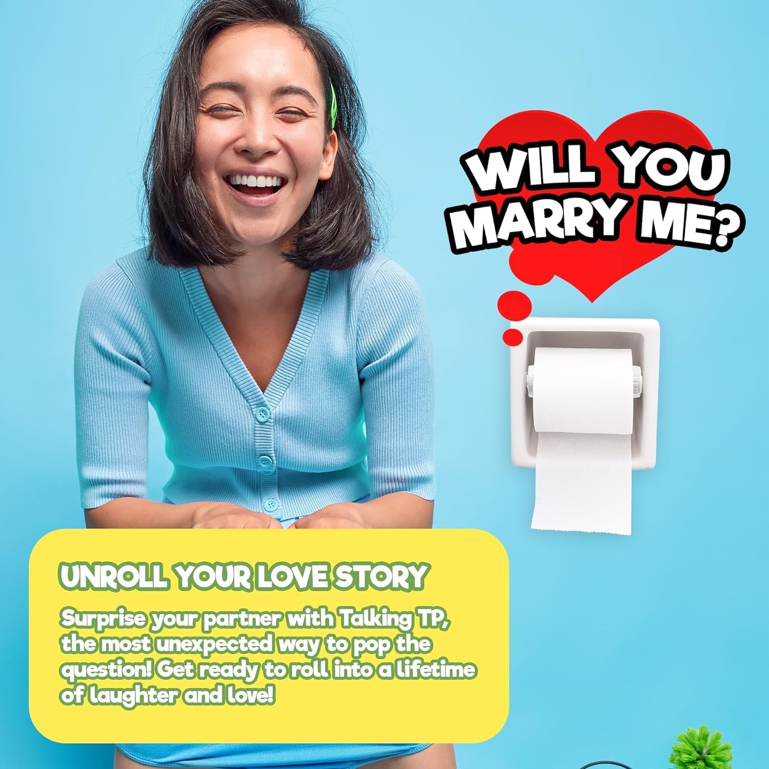 Talking TP- Talking Toilet Paper Roll Holder