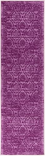 Miniatura 60 de Antep Rugs - Alfombras antideslizantes (antideslizante) 4 x 6 con parte trasera de goma floral geométrica de bajo perfil para interiores