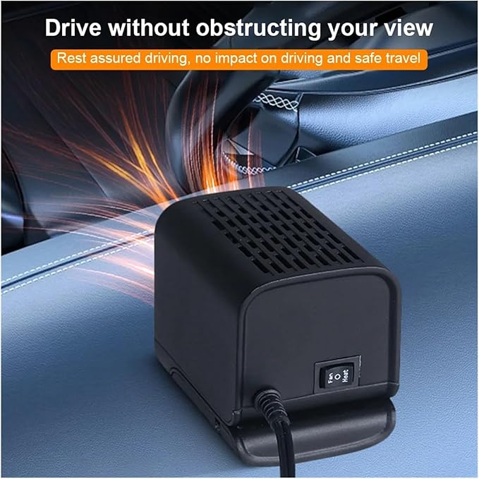 Calefactor Eléctrico Portátil Cerámico PTC 150W 12V miniatura 7