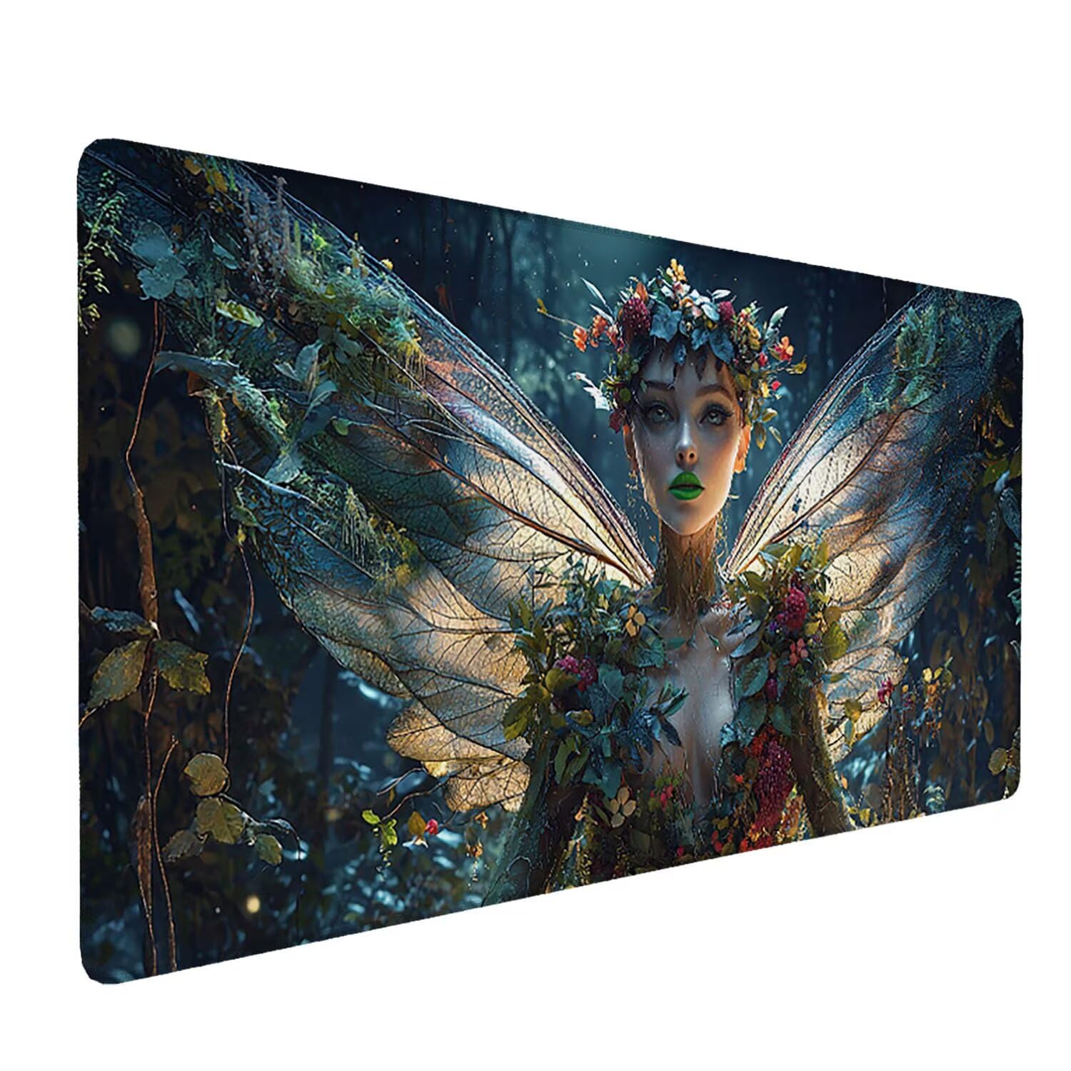 Podkładka pod mysz do gier, 1600 x 800 mm, XXL, duża gamingowa podkładka pod mysz, wodoodporna podkładka pod mysz, długa podkładka na biurko z przeszytymi krawędziami, mata na biurko z gumową podstawą