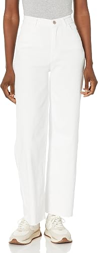 Current/Elliott Women’s The Navigator Wide Leg Pant – High Rise Denim for Women,
