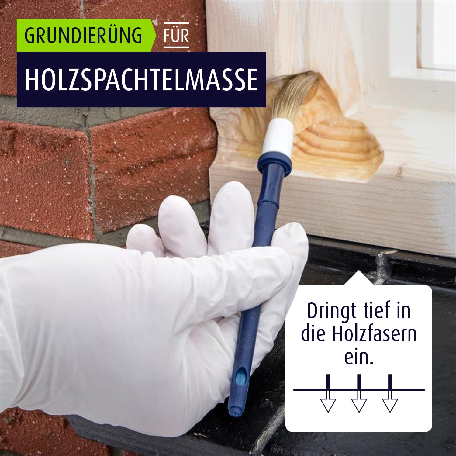 EAZYFIX® Holz Reparaturset Groß für Holzreparaturen innen & außen