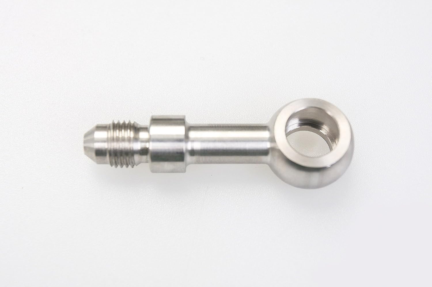 Autobahn88 Aluminum Anodized Oil Cooler Banjo Fitting - M22 P1.5 Banjo Bolt, M22 to AN8 Male Flare Banjo, Setrab compatible (Black)