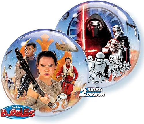 Globo de burbujas de 22 pulgadas de Star Wars The Force Awakens