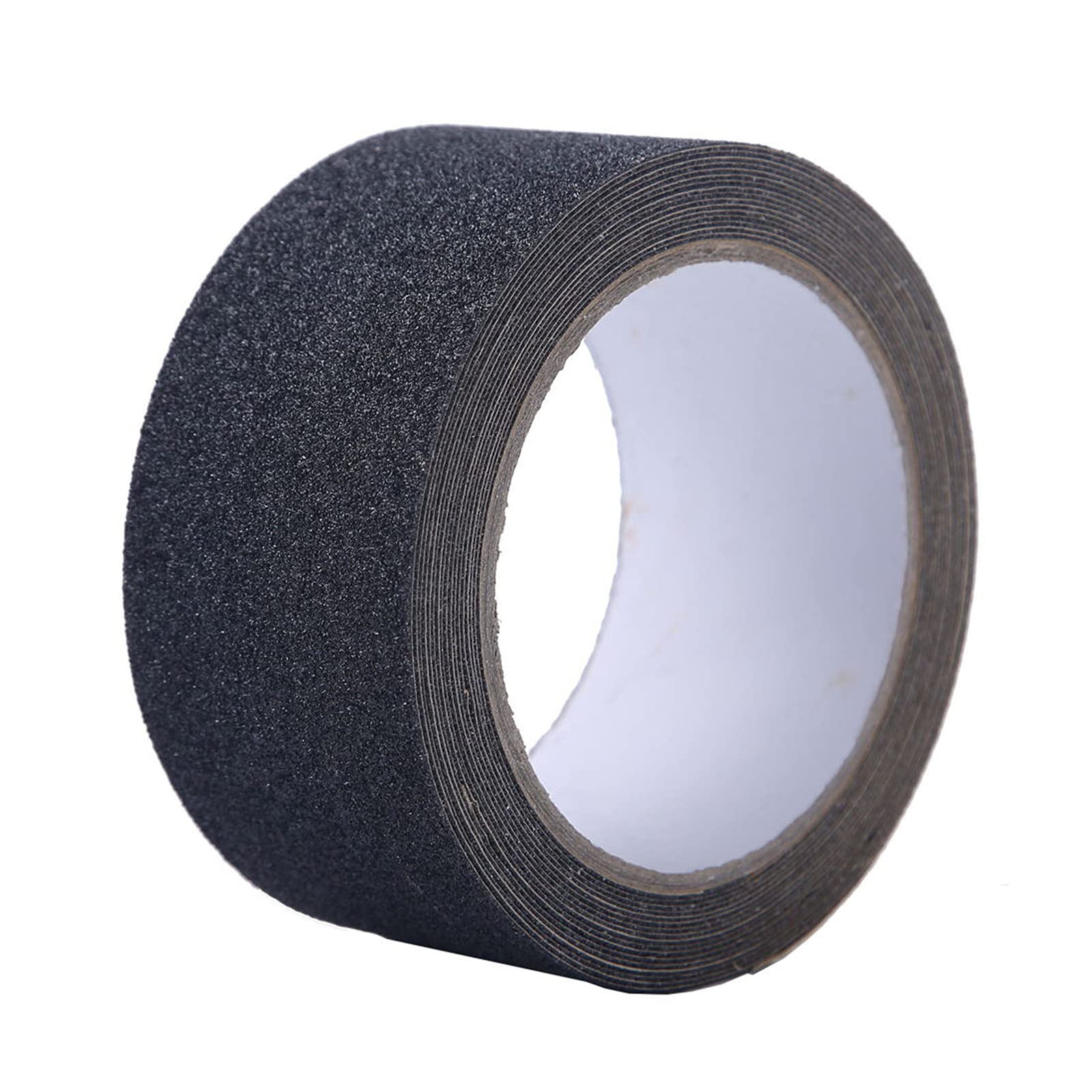 AIZYR Cinta De Agarre Antideslizante Negra, Cintas De Tracción Antideslizantes Cinta Adhesiva De Seguridad para Escaleras Interiores O Exteriores,15cm*10m