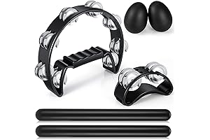 Yeshone 6-Piece Music Shakers Instrument Set