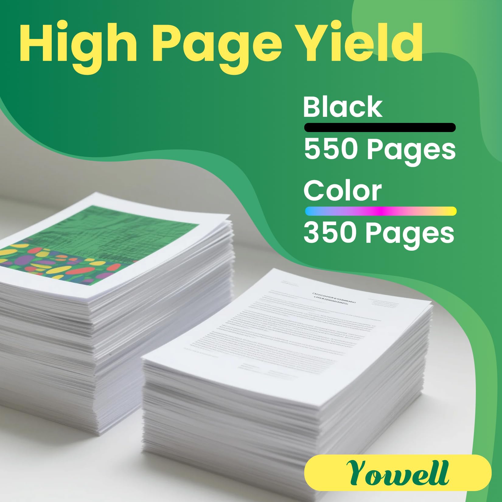 Yowell 10x 604XL printer cartridges Compatible with 604XL cartridges for Expression Home XP-3200 XP-3205 XP-4200 XP-4205 XP-2200 XP-2205, Workforce WF-2910 WF-2930 WF-2950 — view 3
