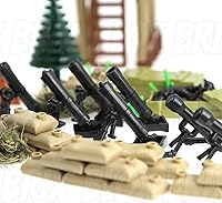 Vista 5 de 215 ametralladoras de armas, rifles de juguete, aplicables a las principales marcas, pistolas para minifiguras, añadir en el poste de centinela