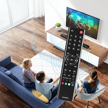 RC3000E02 TV Replacement Remote Control for TCL LED LCD TVs