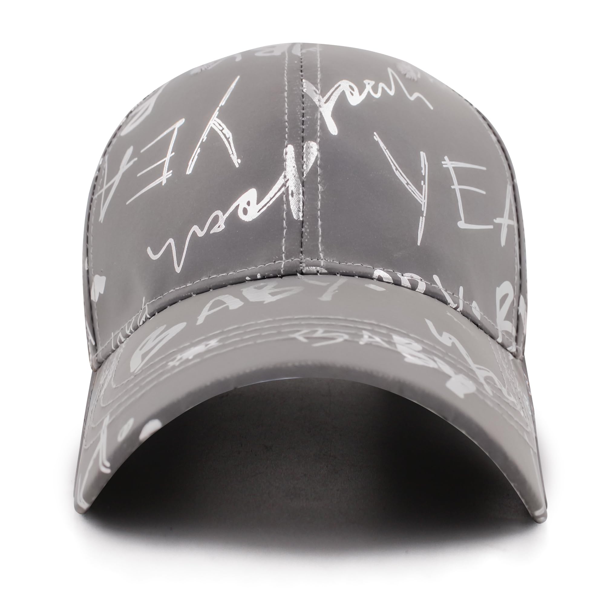 VRITRAZ Polyester Blend Stylish Baseball Caps for Women(Grey), Free Size 2